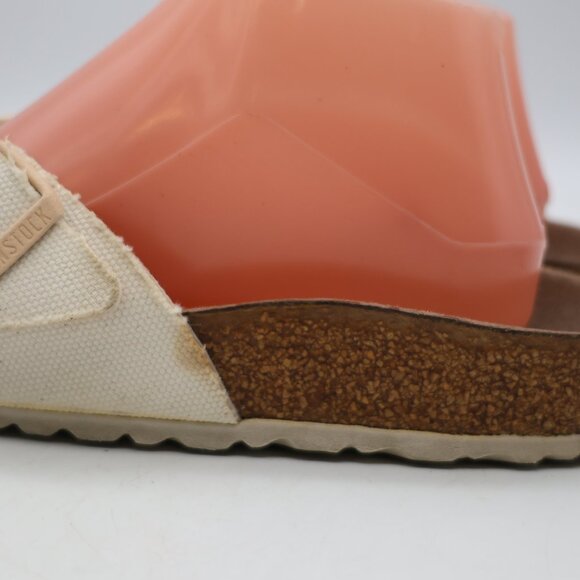 Birkenstock Sienna II Vegan Women's EU 40 Slide Sandals Canvas Cross Strap - Picture 10 of 10